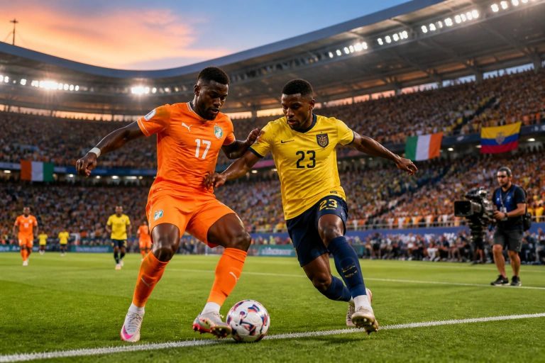 scopri il pronostico dettagliato di costa d'avorio vs ecuador per la coppa del mondo 2026, con analisi approfondite e previsioni sulla partita.